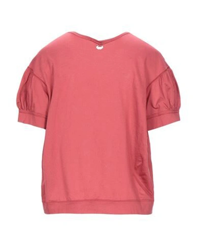 High T-shirts In Pastel Pink