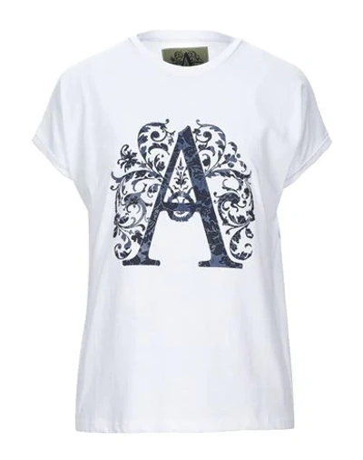 Shop Alessandra Chamonix T-shirts In White