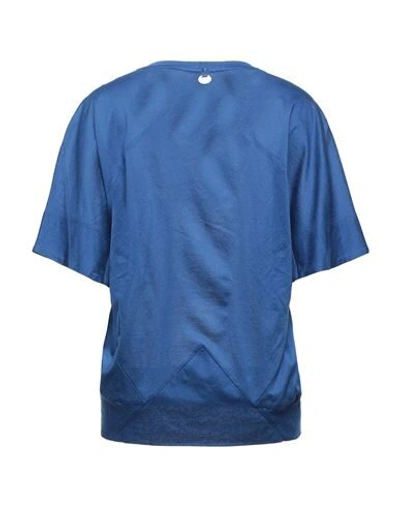 High T-shirts In Blue