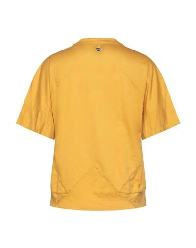 High T-shirts In Ocher