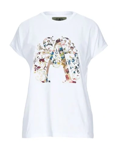 Shop Alessandra Chamonix T-shirts In White