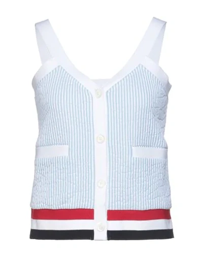 Shop Thom Browne Tops In White