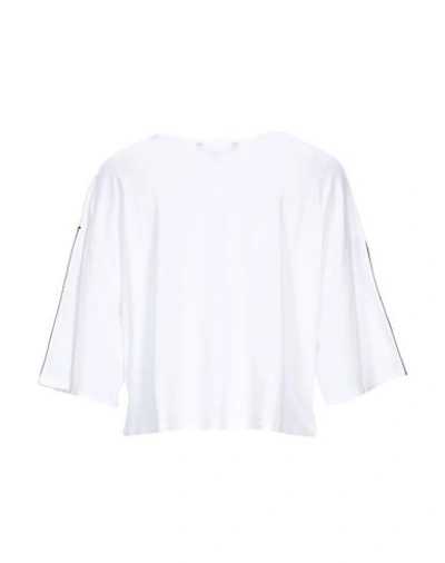 Shop Armani Exchange T-shirts In White