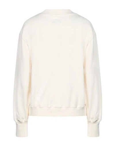 Shop Goosecraft Sweatshirts In Ivory