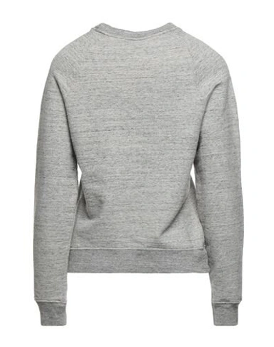 Shop Golden Goose Woman Sweatshirt Grey Size S Cotton