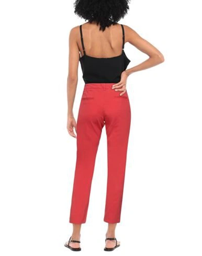 Rossopuro Casual Pants In Red