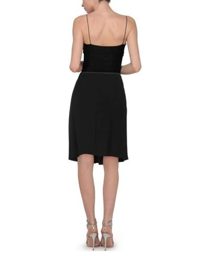 Shop Emporio Armani Woman Midi Skirt Black Size 8 Viscose, Acetate, Elastane, Polyester