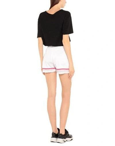 Gaëlle X Lotto Leggenda Woman Shorts & Bermuda Shorts White Size 6 Polyester In White