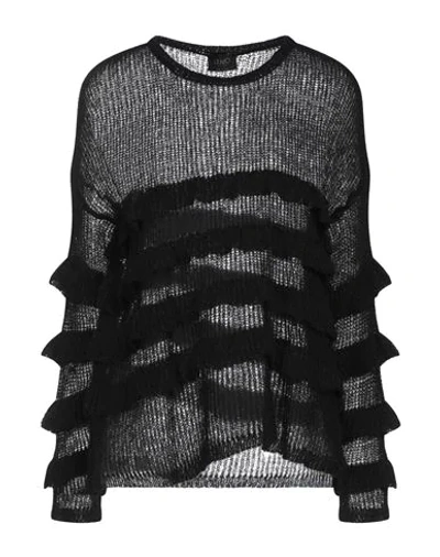 Shop Liu •jo Woman Sweater Black Size S Acrylic, Alpaca Wool, Polyamide, Wool