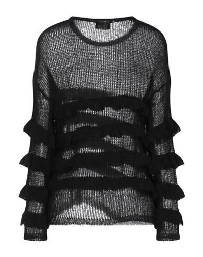 Shop Liu •jo Woman Sweater Black Size S Acrylic, Alpaca Wool, Polyamide, Wool