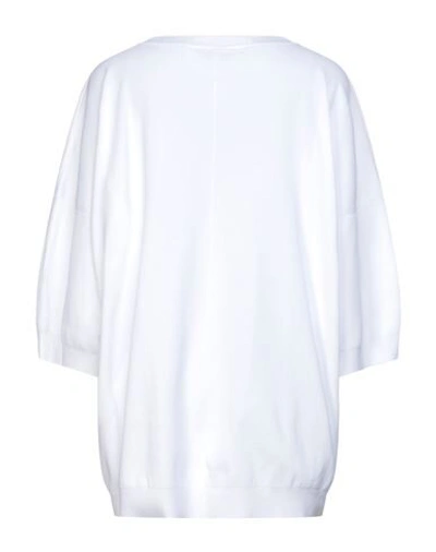 Shop Maison Flaneur Maison Flâneur Woman Sweater White Size 10 Polypropylene