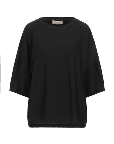 Shop Maison Flaneur Maison Flâneur Woman Sweater Black Size 10 Polypropylene