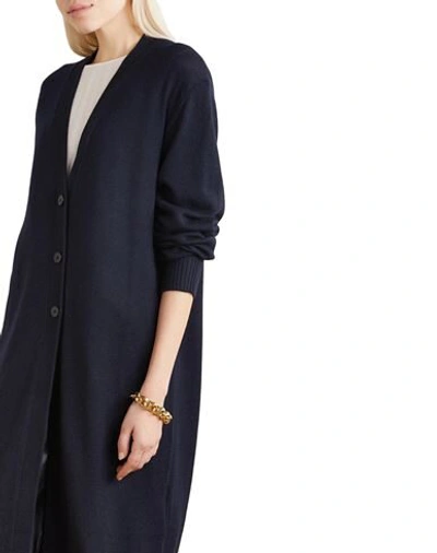 Shop Jil Sander+ Woman Cardigan Midnight Blue Size 6 Wool