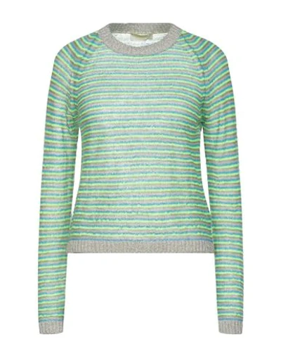 Shop Momoní Woman Sweater Green Size Xs Mohair Wool, Polyamide, Wool, Polyester
