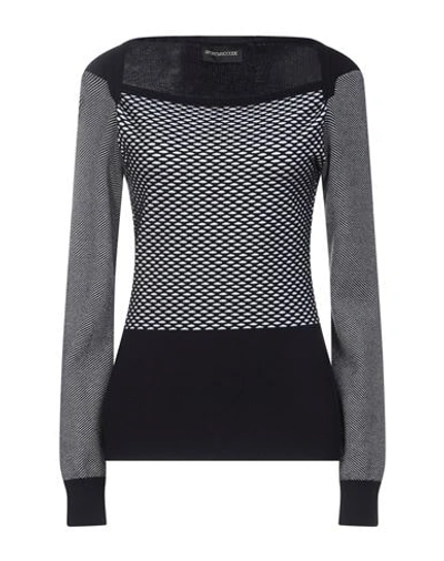 Shop Sportmax Code Sweaters In Dark Blue