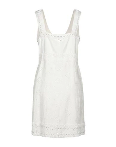 Twinset Short Dresses In White