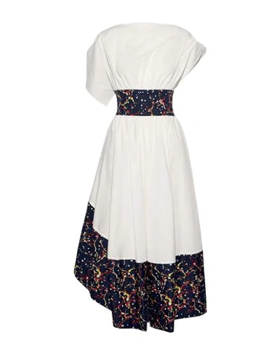 Shop Rosie Assoulin Midi Dresses In White