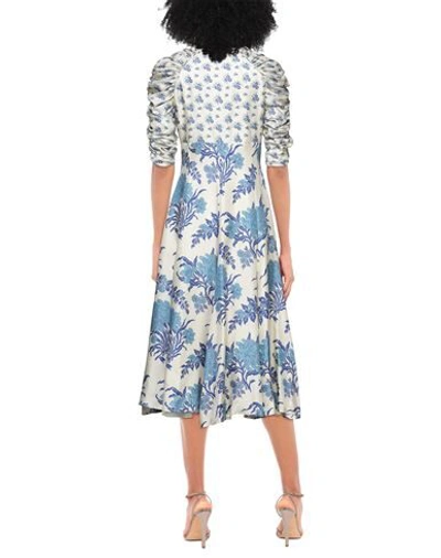 Shop Antonio Marras Midi Dresses In Ivory