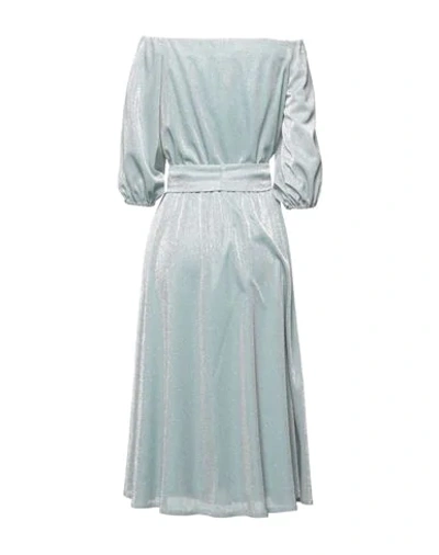 Shop Access Fashion Knee-length Dresses In Sky Blue