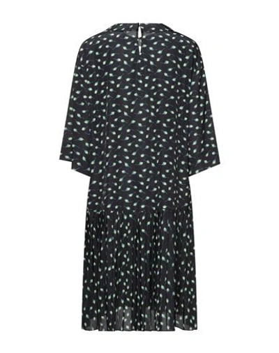 Shop Wood Wood Woman Midi Dress Black Size 6 Polyester