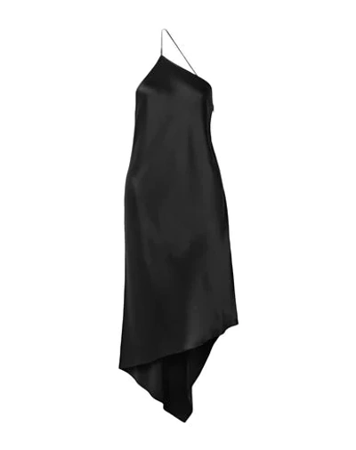 Shop Deveaux Woman Midi Dress Black Size 2 Triacetate