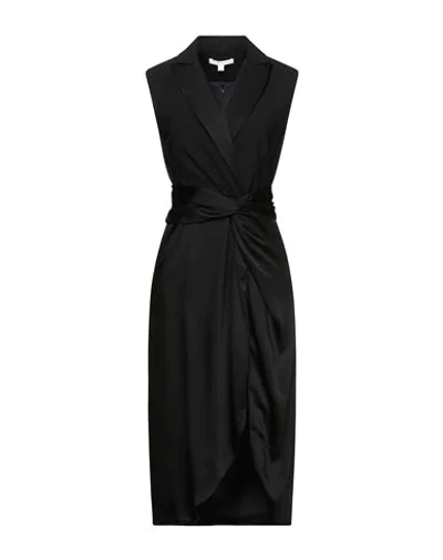 Shop Jonathan Simkhai 3/4 Length Dresses In Black