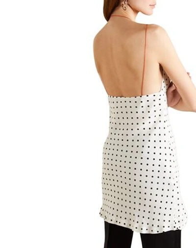 Shop Haider Ackermann Woman Mini Dress White Size 12 Rayon