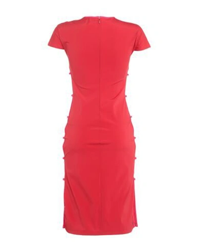 Shop Marcia Knee-length Dress In Red