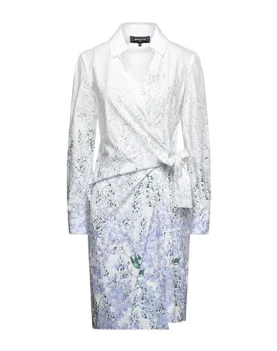Shop Paule Ka Woman Mini Dress White Size 12 Cotton