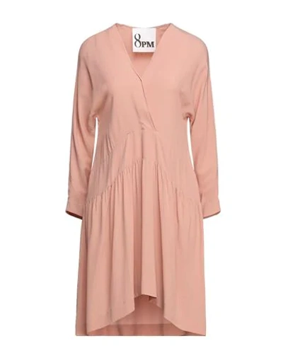 Shop 8pm Short Dresses In Pale Pink