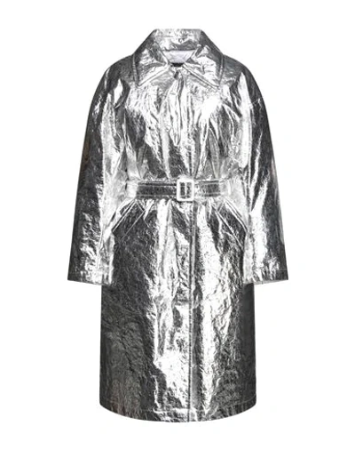 Shop Ienki Ienki Coats In Silver