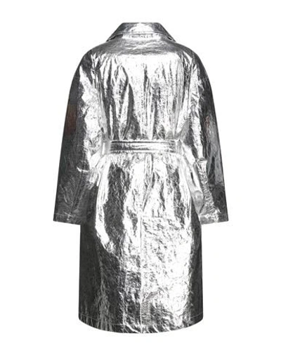 Shop Ienki Ienki Coats In Silver