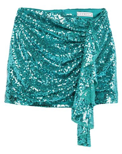 Shop In The Mood For Love Woman Midi Skirt Emerald Green Size L Polyester