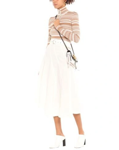 Shop Jw Anderson Midi Skirts In White