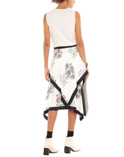 Shop Jw Anderson Midi Skirts In White