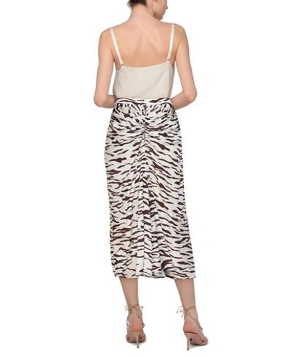 Shop Rejina Pyo Woman Midi Skirt Ivory Size 8 Polyester In White