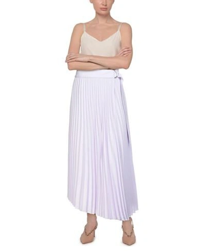 Shop A.l.c Midi Skirts In Light Purple