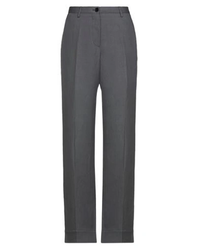 Shop Mauro Grifoni Casual Pants In Lead