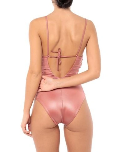 Shop Christies Woman One-piece Swimsuit Pastel Pink Size 4 Polyamide, Elastane