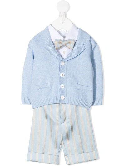 SUIT-STYLE COTTON ROMPER