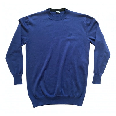 Pre-owned Loewe Blue Wool Knitwear & Sweatshirts