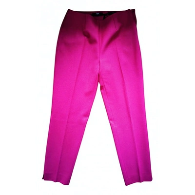 Pre-owned Pt01 Pink Trousers