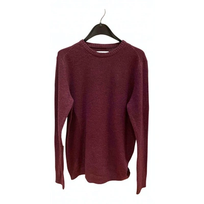 Pre-owned Samsoe & Samsoe Wool Sweatshirt In Red