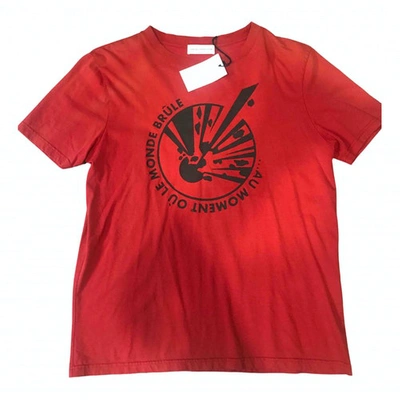 Pre-owned Faith Connexion Red Cotton T-shirt