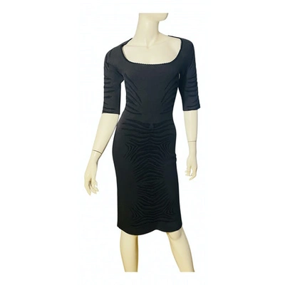 Pre-owned Zac Posen Mid-length Dress In Black