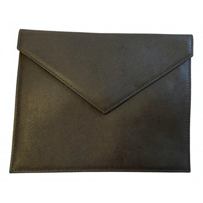 Pre-owned Les Hommes Leather Bag In Grey