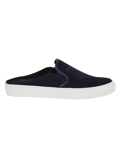 Shop Kenzo K-skate Mule Sneakers In Navy Blue