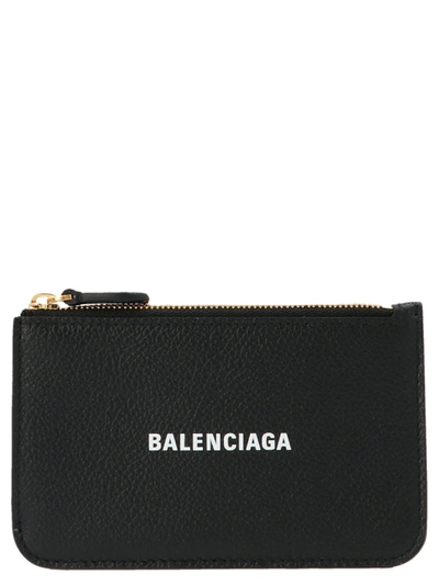 Shop Balenciaga Cardholder In Black