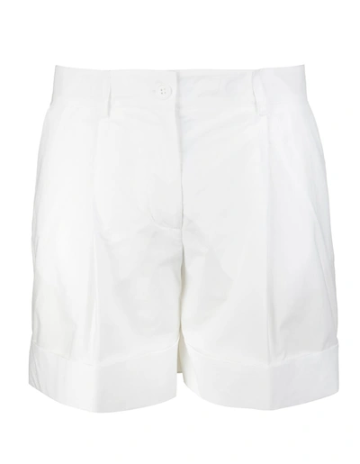 Shop P.a.r.o.s.h Tailored Shorts In Bianco