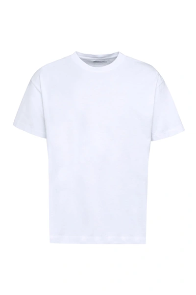 Shop John Elliott Stretch Cotton T-shirt In White